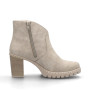 Rieker Y2553-40 - Rieker Damen Stiefeletten Beige (Rieker Ankle Boot mit Kurzschaft)