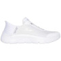 Skechers 124836-WHT - Skechers Damen Slipper Weiss (Skechers Slip-Ins GO WALK Flex Grand Entry)