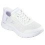 Skechers 124836-WHT - Skechers Damen Slipper Weiss (Skechers Slip-Ins GO WALK Flex Grand Entry)