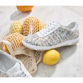 Rieker 42408-90 - Rieker Damen Schnürschuhe Multi (Rieker Damen Sneaker Bunt)