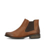 Rieker Z4994-24 - Rieker Damen Stiefelette Braun (Rieker Damen-Stiefelette im Chelsea-Boot-Stil)