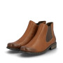 Rieker Z4994-24 - Rieker Damen Stiefelette Braun (Rieker Damen-Stiefelette im Chelsea-Boot-Stil)