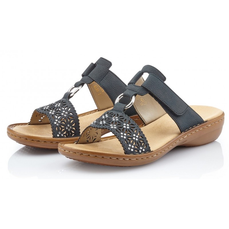 Rieker Sandalen Cognac Rieker 60870 Damessandalen, Voorjaar/zomer