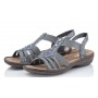 Rieker 60813-12 - Rieker Sandalen Blau