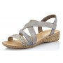 Rieker 61663-42 - Rieker Sandalen Grau