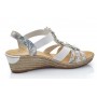 Rieker 62461-91 - Sandalen (Weiss Kombi)