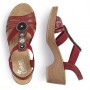 Rieker V28S8-35 - Rieker Sandalen Rot