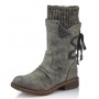 Rieker 94773-45 - Rieker Stiefel Grau