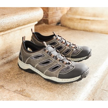Rieker 08065-02 - Rieker Trekkingschuh Herren Grau