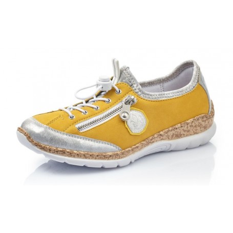 Rieker N4263-80 - Sneaker (gelb kombi)