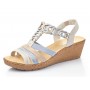 Rieker V1975-60 - Sandalen (beige kombi)