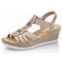 Rieker 619B2-31 - Rieker Sandalette Rosa