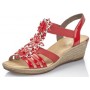 Rieker 62461-34 - Rieker Sandalen rot