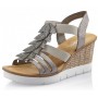 Rieker 65505-42 - Rieker Sandalen Grau