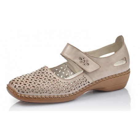 Rieker 413G8-62 - Slipper (beige)