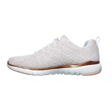 Skechers 13078-WTRG - Sneaker (weiss)