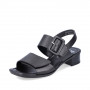 Rieker 62663-01 - Sandalen (schwarz)