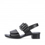 Rieker 62663-01 - Sandalen (schwarz)