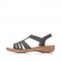 Rieker 62831-00 - Sandalen (schwarz)