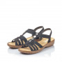 Rieker 62831-00 - Sandalen (schwarz)