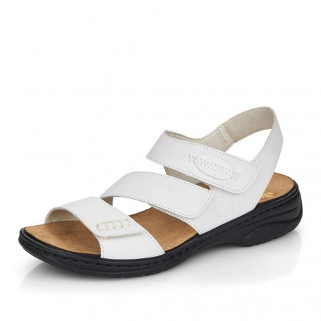 Rieker 64573-80 - Sandalen (weiss)