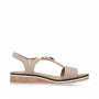 Rieker V3662-62 - Sandalen (beige)