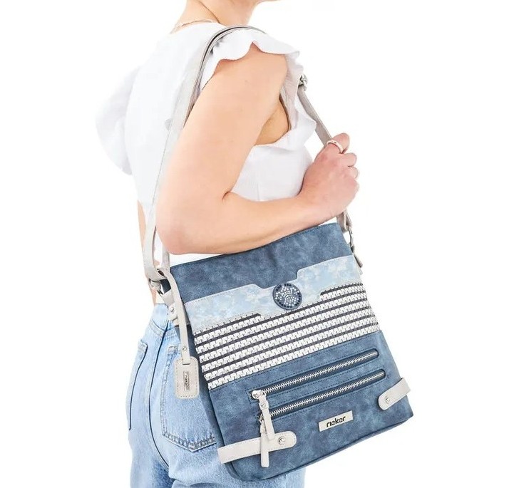 Rieker H1346-16 - Rieker Handtasche Blau
